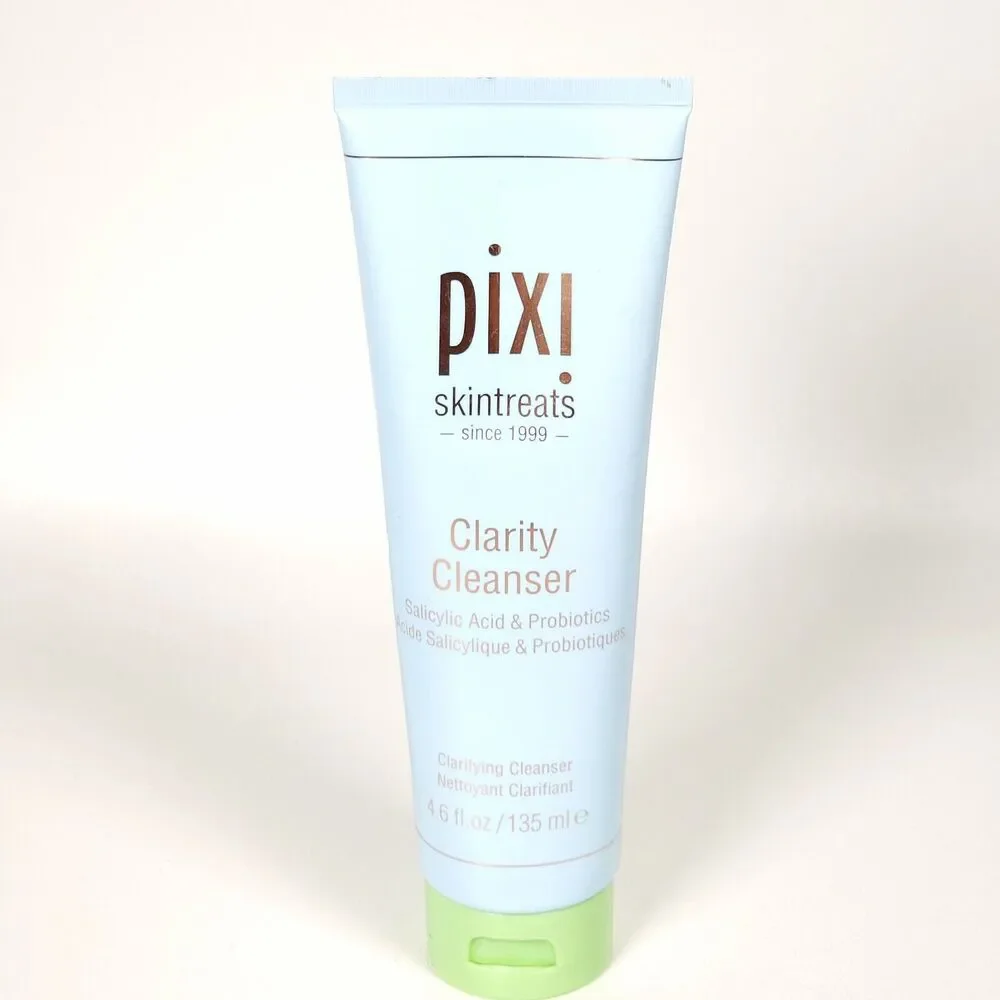 2 Pixi Skintreats Clarity Cleanser Salicylic Acid & Probiotics 4.6 Fl Oz NEW
